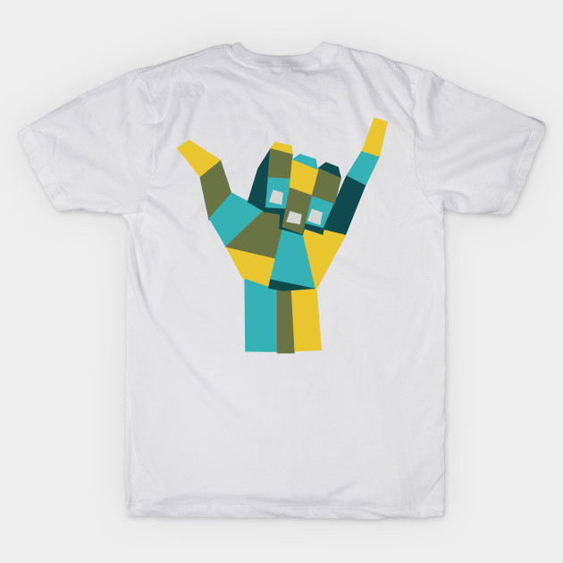 Patchwork Shaka by StevenSwanboroughDesign